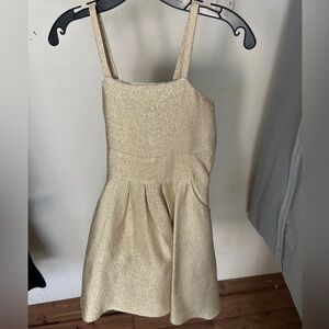 Zoë LTD Gold Dress